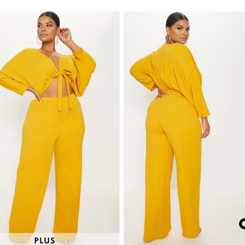 Plus size bat wing jumpsuit